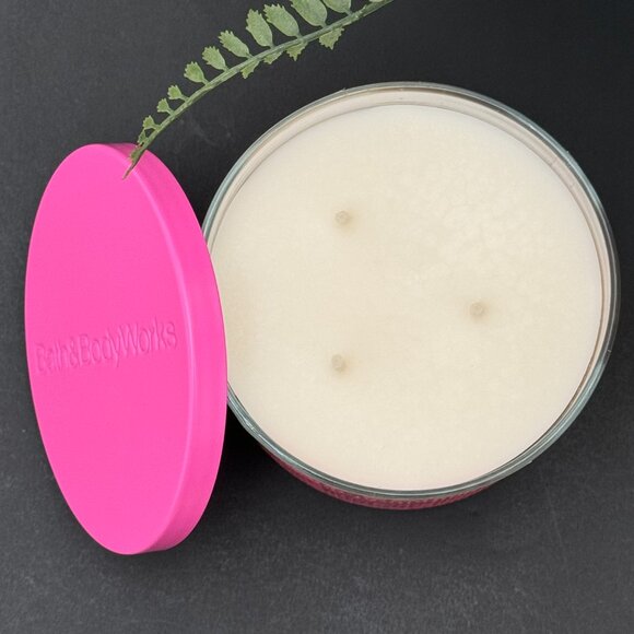 BBW Festival De Las Flores Bath & Body Works 3 Wick Candle - Picture 6 of 10